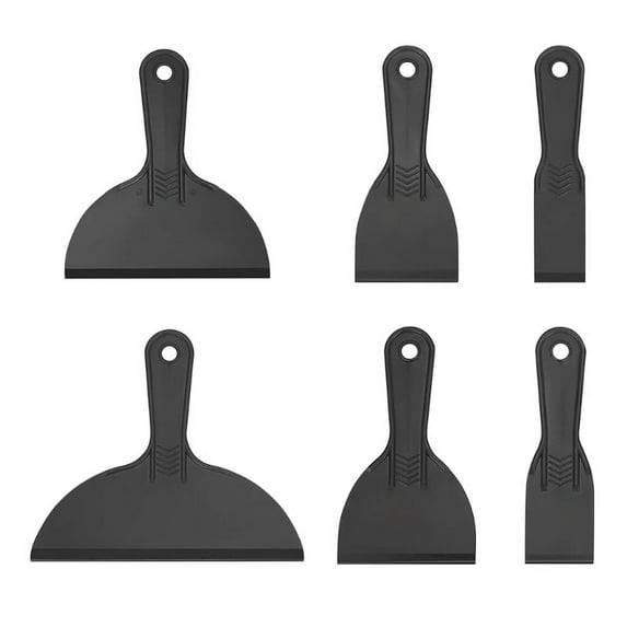 ROZYARD Heavy-Duty Plastic Wall Scrapers for Wallpaper Stripping, Drywall Patching, and Plastering