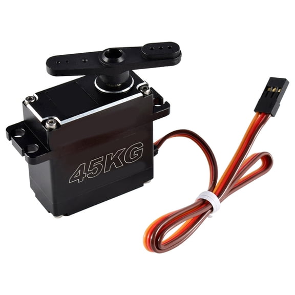 ROZYARD High Torque Digital Steering Servo DSC45MG 45KG Servo for Car Truck Robot