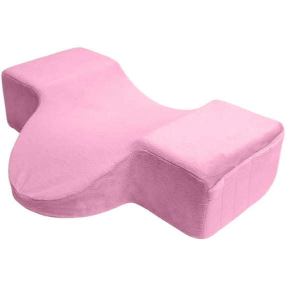 ROZYARD Home and Salon Eyelash Extension Neck Pillow Ergonomic Memory Foam for Women