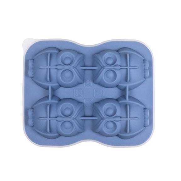 Making Cute Shape Ice Safe Silicone Big Ice Cube Make Cocktails Juice Freezer