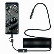 ROZYARD Industrial Endoscope Camera with LED Inspection Camera Borescope for Car Repair