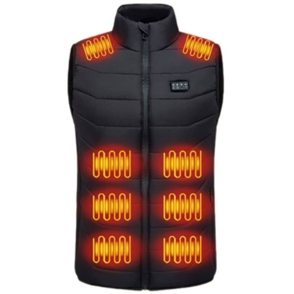 ROZYARD Intelligent Heating Vest For Couples 28 Zone USB Powered Adjustable Control