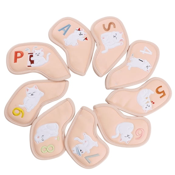 ROZYARD Iron Head Cover Golf Head Protector Headcover Golf Club Covers Scratchproof Case