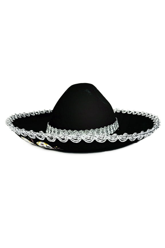 Kids Mexico Hat Wide Brims Dia De Muertos Hat for Sun Protections Comfortable