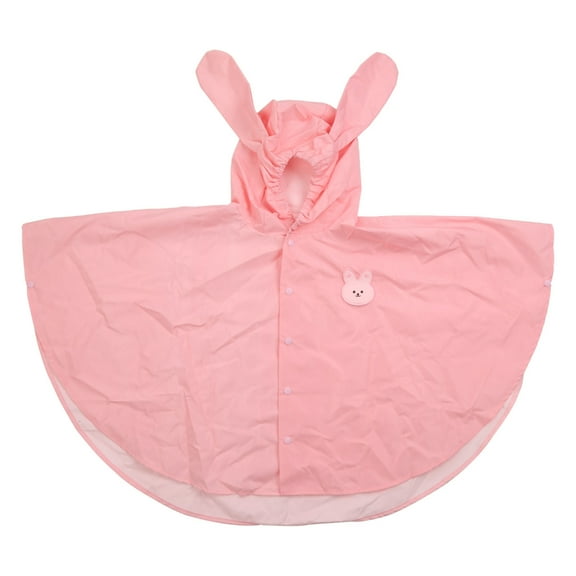 ROZYARD Kids Raincoat Wateproof Children Rain Poncho Coat Jacket with Backpack Position