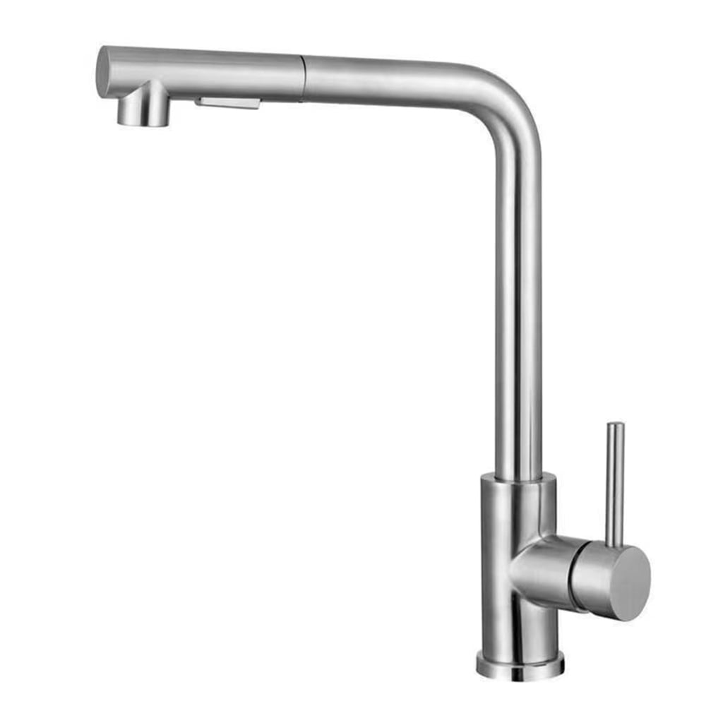Wall Mounted Kitchen Tap With 2 Jets Sink Mixer Tap 360 Swivel Wall Mounted Kitchen Adjustable - View #12