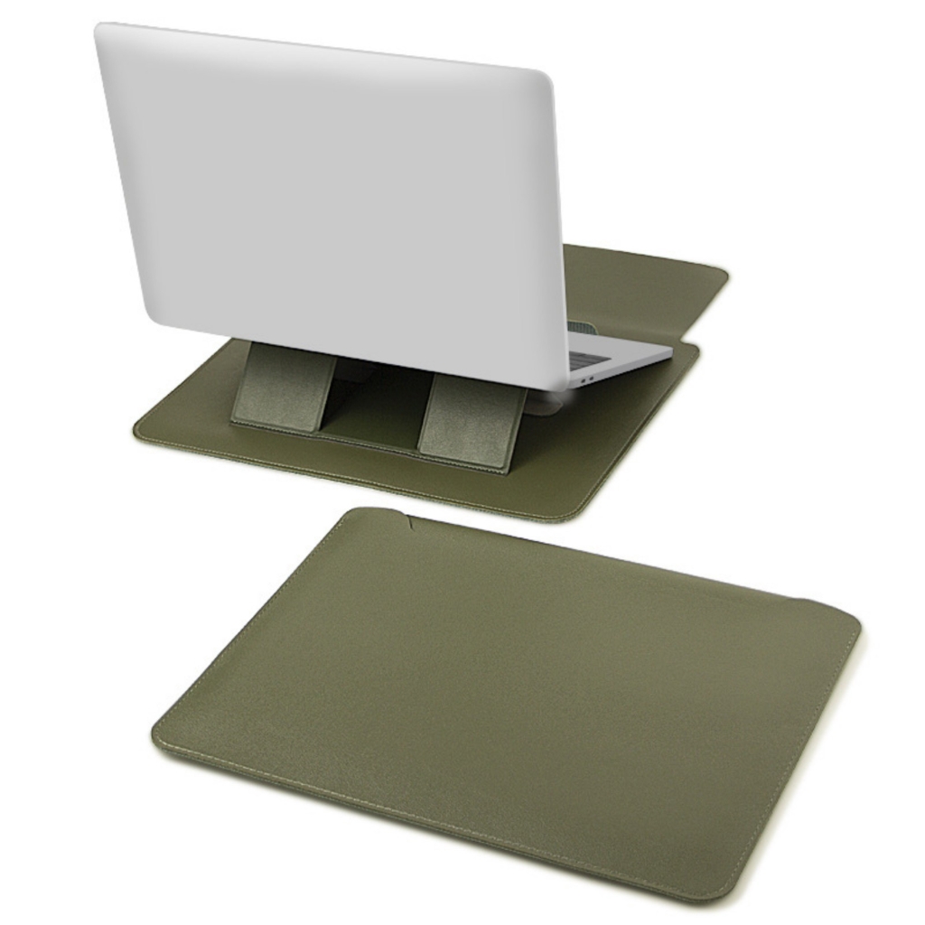 ROZYARD Laptop Sleeve With Folding Stand For 13 14inch Laptop Ergonomic ROZYARD Laptop Sleeve With Folding Stand For 13 14inch Laptop Ergonomic