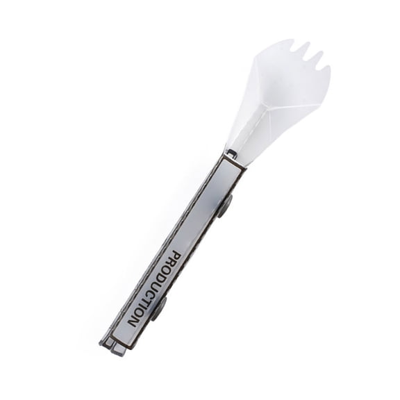 ROZYARD Light Weight Plastic Spoon Portable Folding Spork Tableware Picnic Flatware
