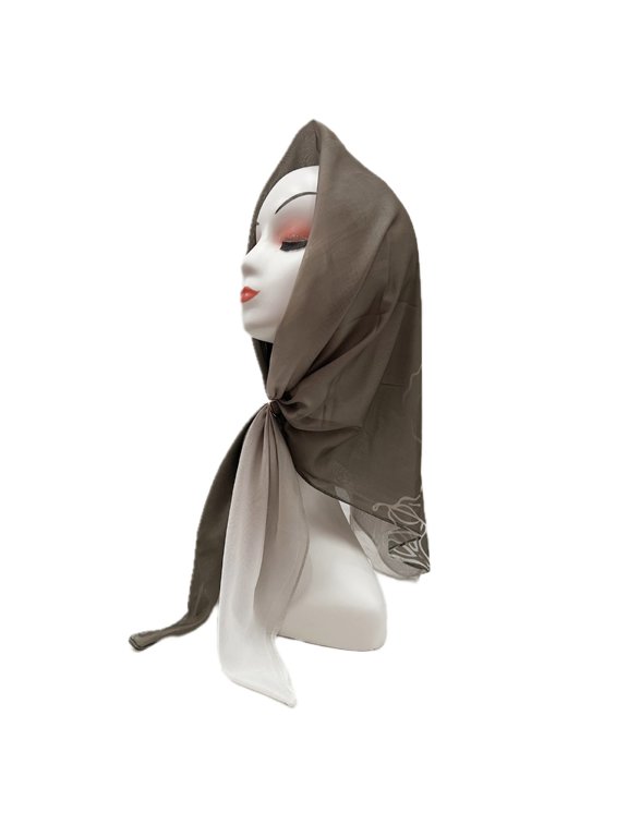 Lightweight Keffiyeh Head Scarf Shemagh Scarf Arabian Head Cover Print Headwrap