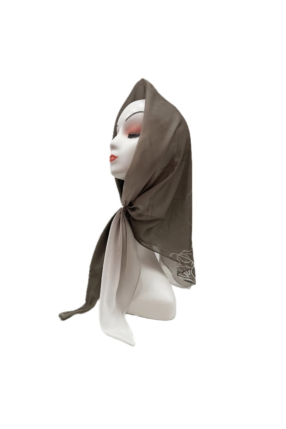 Lightweight Keffiyeh Head Scarf Shemagh Scarf Arabian Head Cover Print Headwrap