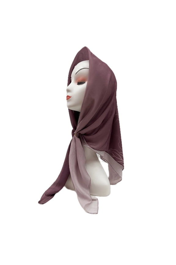 Lightweight Keffiyeh Head Scarf Shemagh Scarf Arabian Head Cover Print Headwrap