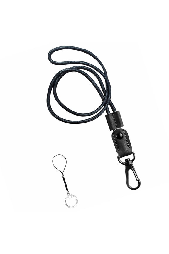 Long Neck Strap Keychain with Metal Clip for Wallet Camera Phone