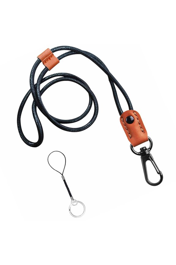 Long Neck Strap Keychain with Metal Clip for Wallet Camera Phone