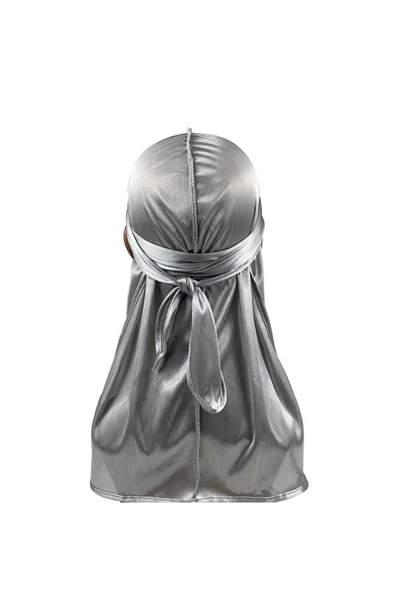 Long Tails Men's Durag Headwrap Hat for Dreadlocks Braids Various Hair Types