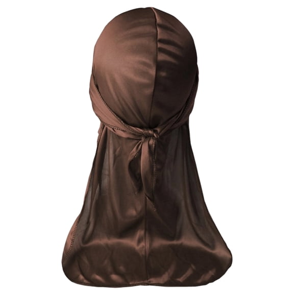 ROZYARD Long Tails Men's Durag Headwrap Hat for Dreadlocks Braids Various Hair Types
