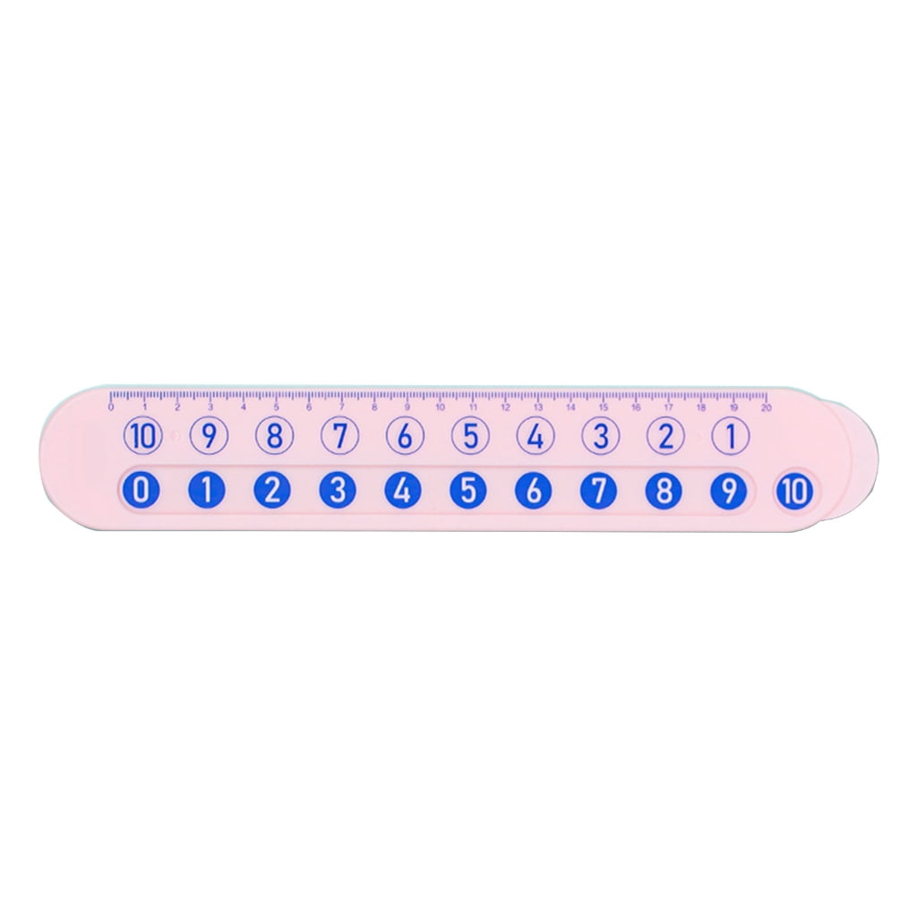 ROZYARD Math Learning Ruler Addition and Subtraction Calculator Numbers ...