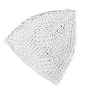 ROZYARD Men Crochet Abaya Prayer Hat Traditional Indian Kufi Bonnet Hat Turban Hat