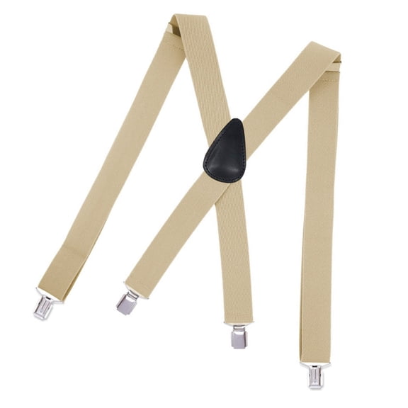 ROZYARD Mens Dress Suspenders Adjustable Suspenders With 4 Clip For Formal Casual Wear