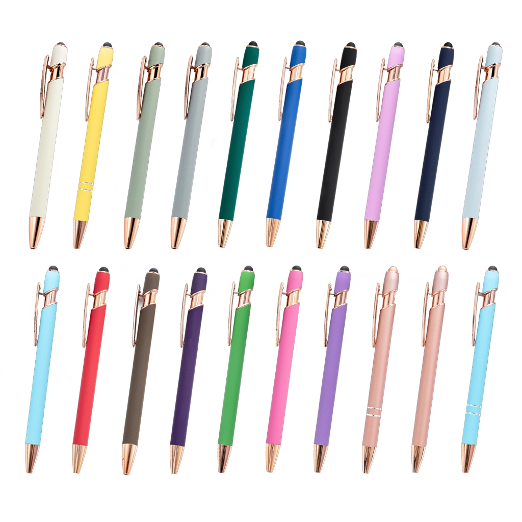 ROZYARD Metal Ballpoint Pen with Touching Screen Tip Office Signing Pen ...