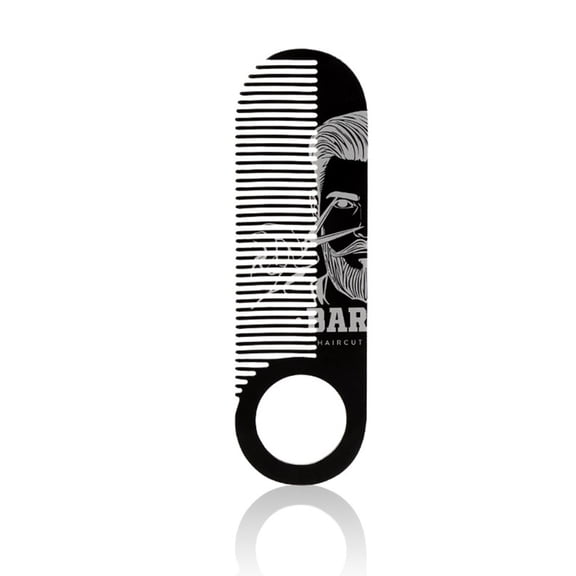 ROZYARD Metal Beard Comb Pocket Friendly Design Mustache Combs For Travel Grooming