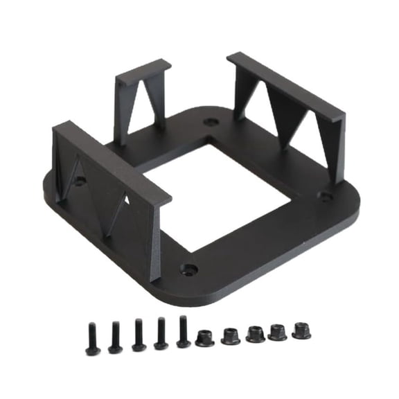 ROZYARD Metal Stand Wall Mount Display Bracket for Mini Computer Enhancing Desk Space