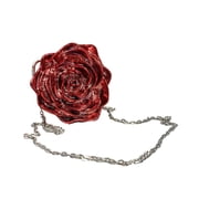 ROZYARD Mini Handbag with 3D Floral Designs Shoulder Crosbody Purse for Bridal Event
