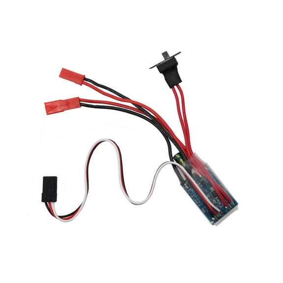 ROZYARD Model Car Upgraded Part Brushed Speed Controller 20A/30A with Heat Dissipation
