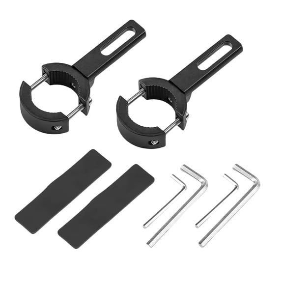 ROZYARD Motorcycle Spotlight Mount Bracket Rack Crafted from High Strength Aluminum Alloy For Night Riding & Offroads Adventures
