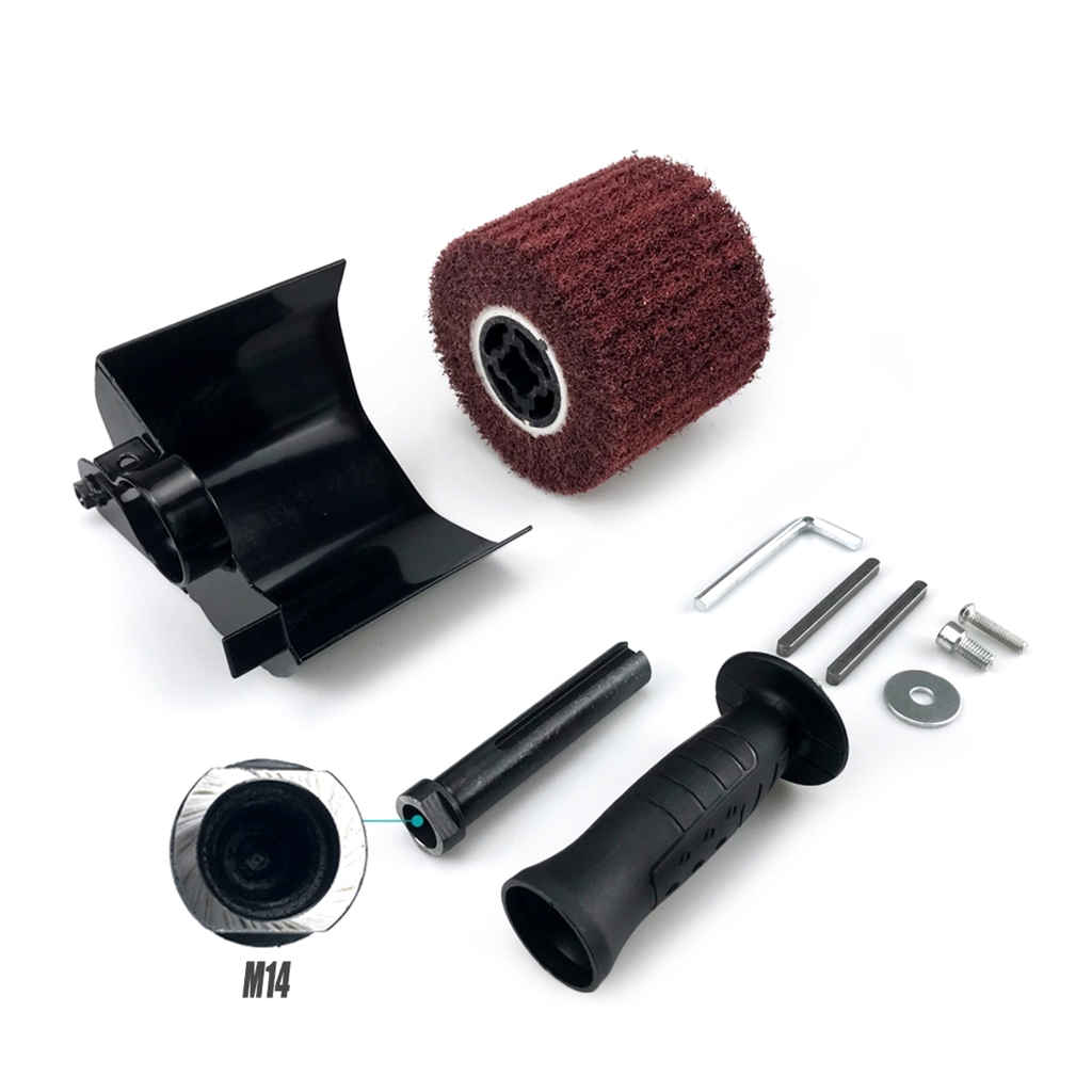 ROZYARD Multifunctional Angle Grinder Attachment Burnishing Polishing Machines Part Power Tool Attachment Accessories M14 10