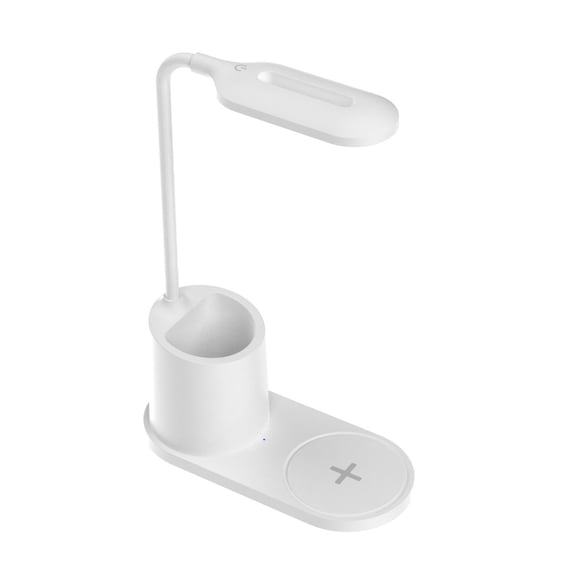 ROZYARD Multifunctional LED Desk Light Phone Charger Touch Controlled Desk Lamp Suitable for Workspaces Organization