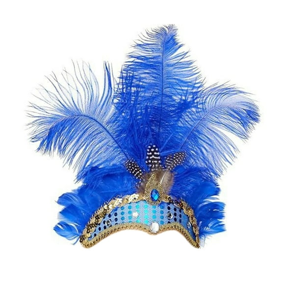 ROZYARD Multifunctional Stylish Headbands Decorative Festival Headpiece Colorful Headwea