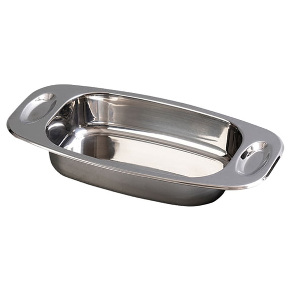 ROZYARD Multiple Size Stainless Steel Fish Grilling Pan Food Tray For Family Gathering