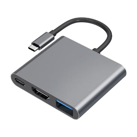 ROZYARD Multiports USB C to HDTV Adapter for TV Projectors Devices Speed Adapter