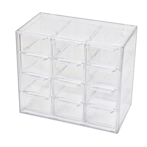 Adjustable Compartment Undergarment Storage Case Clear Drawer Type Home Use