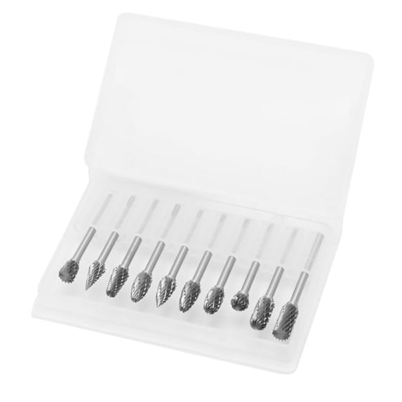 10 Forets En Carbure De Tungstène 6mm – Pointe Titane, Tête En Croix, Pour Perceuse électrique