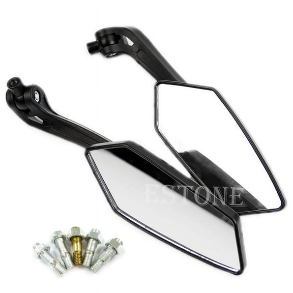 ROZYARD New Useful Universal Scooter Rearview Mirrors Pair Moped ATV Motorcycle Backup