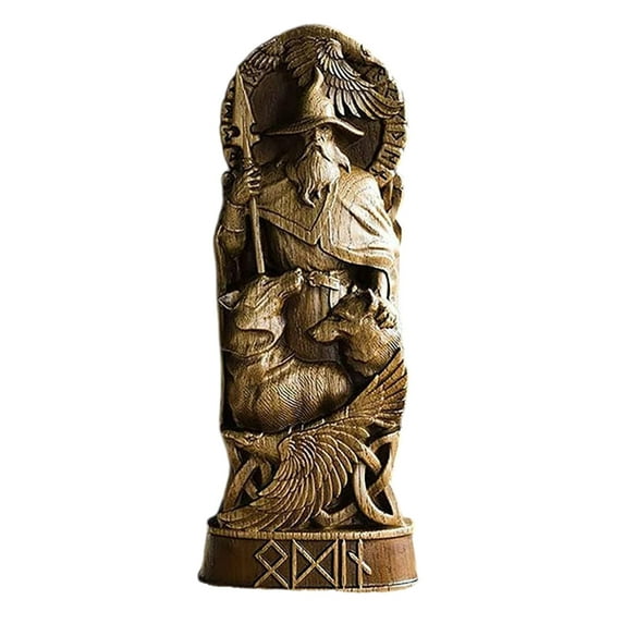ROZYARD Odin/Thors/Loki/Freyja Statue Vikinges Mythology Figurine Norses God Statue