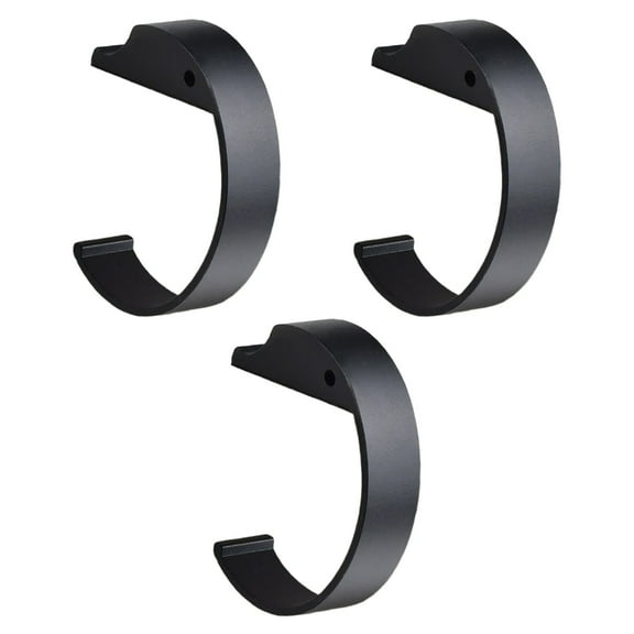ROZYARD Pack Of 3 Metal Handbag Hooks For Tables Use C Shaped Closet Desk Organizers