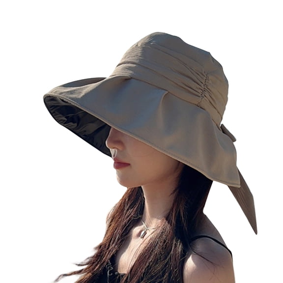 ROZYARD Packable Beachs Hat Summer Bucket Hat Wide Brim SunHat Women Floppy SunHat