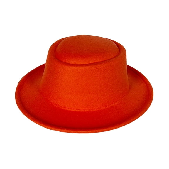 ROZYARD Panama Hat Fedora Western Short-Brim Hat Cap for Women Men Photo Props Western Fedora for Men Women Unisex Wear