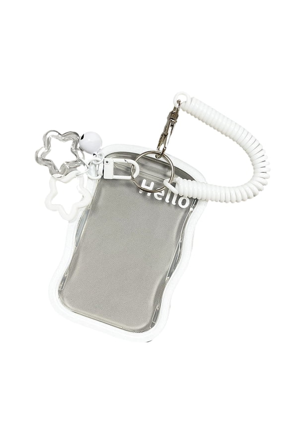 Photocard Holder Keychain ID Cards Holder Photo Card Holder Pendant Keychain