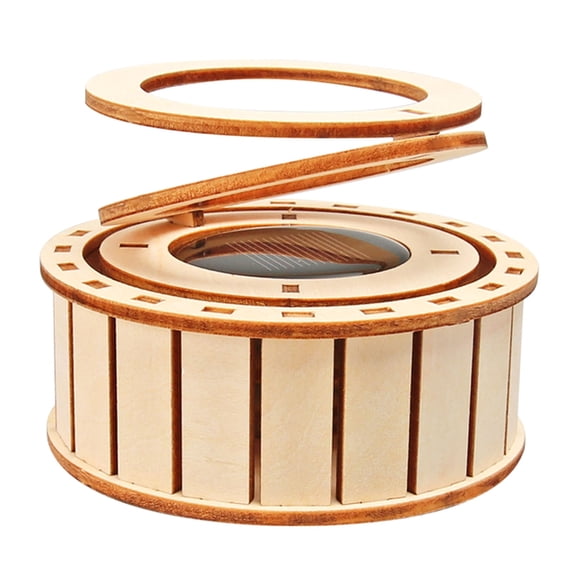 ROZYARD Physics Learning Kits Solar Rotary Double Rings Model Kits Educational Toys