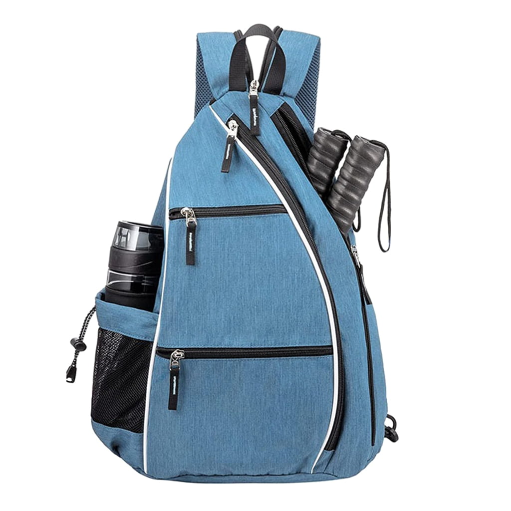 ROZYARD Pickleball Sling Bag Pickleball Backpack with Water Bottle Holder Sling Bag