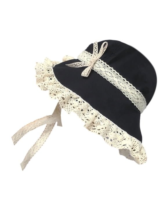 Pillbox Hat Victorian Bonnets Hat Base Victorian Hat Bonnet for Girls Women