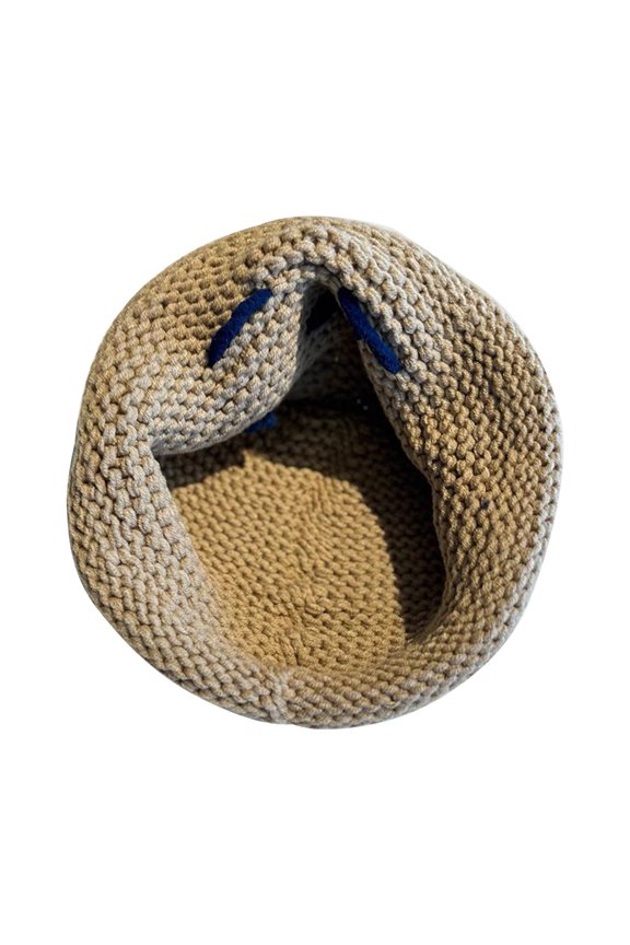 Popular Bobble Hat Knit Beanie Hat with Cat Ear Women Winter Warm Hat Sweet Girls Bucket Hat Soft Breathable Cap