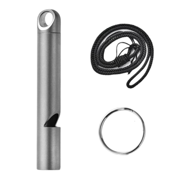 Portable Louds Emergencies Whistles With Keyring Training Whistles Signals Whistles Outdoor Survival Whistles