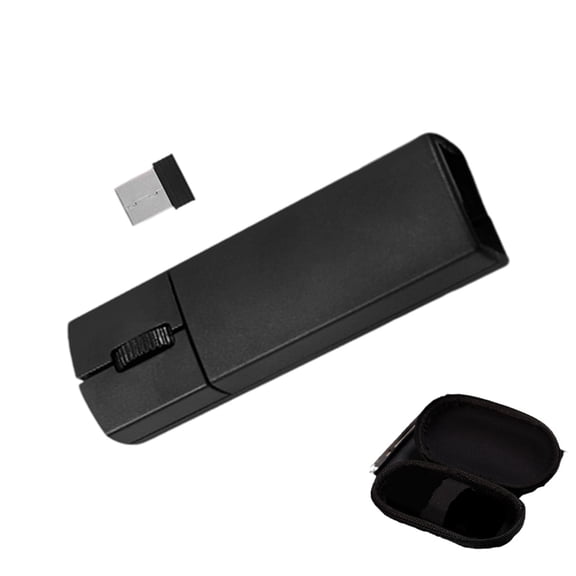 ROZYARD Portable Three Mode Mini Mouse Bluetooth-compatible 2.4G Connectivitys Type C Charging Storage Pouch