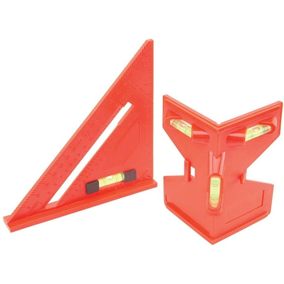 ROZYARD Post Level with 3 Bubble Vial for Posts Pipe Leveling Post Leveler Tool