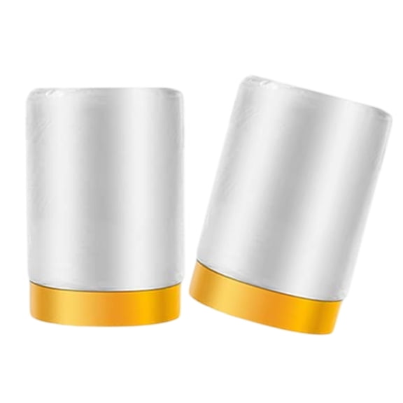 2Rolls Pre Taped Masking Film with Adhesive Edge,Masking Tape for Painting