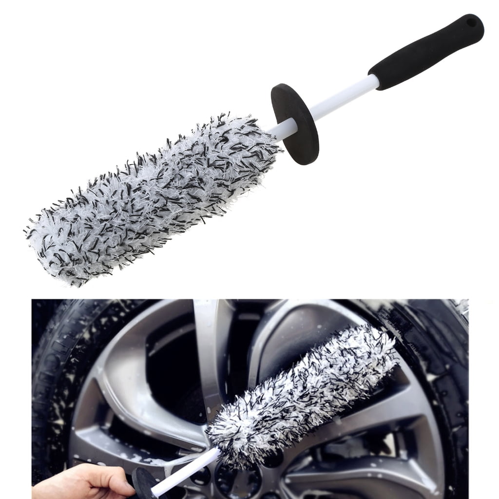ROZYARD Premium Microfiber Wheel Tire Cleaning Brush Nonslip Easy